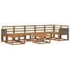 vidaXL Set di divani da esterno 8 pcs Naturale