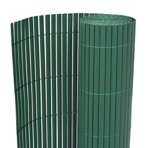 vidaXL Recinzione per Giardino Verde 150 x 300 cm PVC