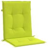 vidaXL Cuscini per Sedia 4 pz Verde Intenso 100x50x3 cm Tessuto Oxford