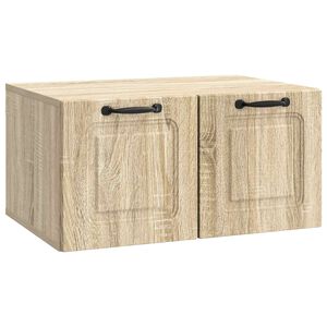 vidaXL Mobile Porta TV da Muro Rovere Sonoma 59,5 x 41 x 30 cm