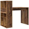 vidaXL Scrivania Legno vecchio 108 x 55 x 103.5 cm Legno multistrato