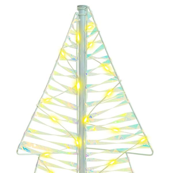 vidaXL Albero di Natale con 160 LED Bianco caldo 150 cm PET