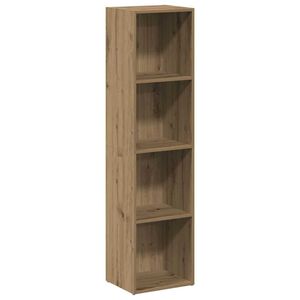 vidaXL Libreria Rovere Artigianale 36x30x143 cm Legno Multistrato