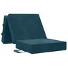 vidaXL Divano Letto Pieghevole 75 x 67 x 45 cm Blu