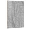 vidaXL Pannelli decorativi 12 pz Sonoma grigio 15 x 21 x 0,27 cm