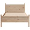 vidaXL Letto senza Materasso 90x200 cm in Legno Massello di Pino