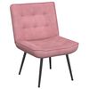vidaXL Poltrona Relax 64x74x84 cm Rosa in Velluto