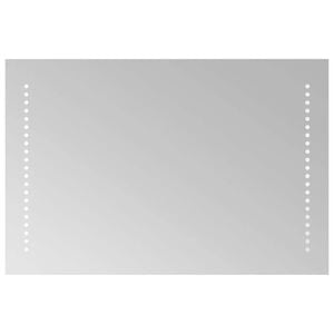 vidaXL Specchio da Bagno con Luci LED 60x40 cm