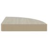 vidaXL Mensole Angolari 2pz Rovere e Bianco 35x35x3,8 cm in MDF