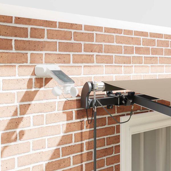 vidaXL Tessuto per Tenda con Beige 350 x 250 cm Poliestere