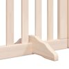 vidaXL Cancelletto per cani con porta pieghevole 6 pannelli 300 cm in legno di pioppo