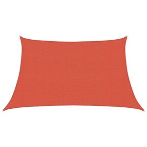 vidaXL Vela Parasole 160 g/m&sup2; Terracotta 3/4x2 m in HDPE