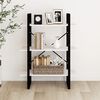 vidaXL Libreria a 3 Ripiani Bianca 80x30x105 cm in Massello di Pino