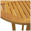 vidaXL Set da Bar Pieghevole 3 pz in Legno Massello di Teak