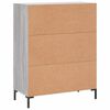 vidaXL Credenza Grigio Sonoma 69,5x34x90 cm in Legno Multistrato