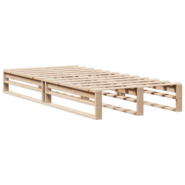 vidaXL Letto senza Materasso 90x190 cm in Legno Massello di Pino