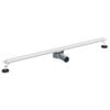 vidaXL Scolascale per doccia a 360&deg; con modello slim Argento 100 cm
