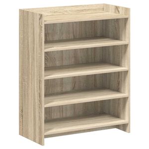 vidaXL Mobile per scarpe Rovere Sonoma 73,5 x 36 x 92 cm