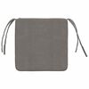 vidaXL Cuscini per Seduta 4 pcs Grigio chiaro 40 x 40 x 3 cm