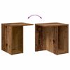 vidaXL Tavolino 2 pcs Legno vecchio 37 x 32 x 40 cm Legno multistrato