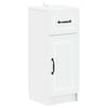 vidaXL Mobiletto da Bagno UTRECHT Bianco 30 x 31 x 77 cm