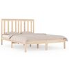 vidaXL Giroletto in Legno Massello di Pino 140x190 cm