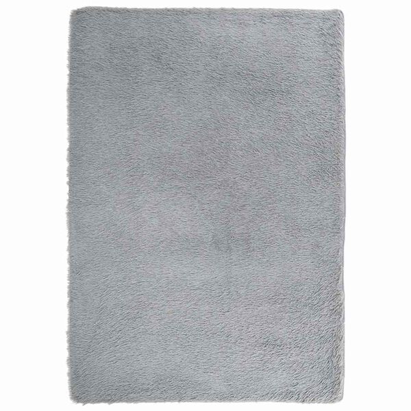 vidaXL Tappeto Shaggy a Pelo Lungo NAVARRA Grigio Chiaro 160x230 cm