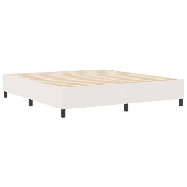 vidaXL Struttura letto piattaforma Crema 180 x 200 cm Tessuto