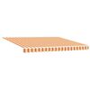vidaXL Tenda Retrattile Giallo e Arancione 400 &times; 300 cm