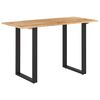 vidaXL Tavolo da Pranzo 118x58x76 cm in Legno Massello di Acacia
