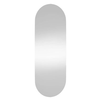 vidaXL Specchio da Parete 15x40 cm Vetro Ovale