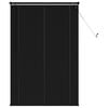 vidaXL Tenda Veneziana Nero 150 x 80 cm PVC