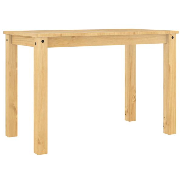 vidaXL Set da Pranzo 4 pz Panama in Legno Massello di Pino