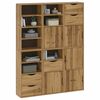 vidaXL Armadietti Laterali 6 pz ODDA 40x24x79 cm Legno Massello Pino