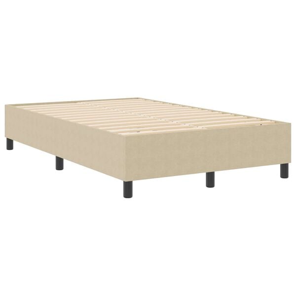 vidaXL Struttura letto piattaforma Grigio Verde 120 x 190 cm Tessuto