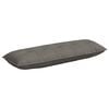 vidaXL Cuscino per Schiena Grigio chiaro 140 x 50 cm Tessuto in Cords