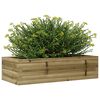 vidaXL Fioriera da Giardino 90x40x23 cm in Legno di Pino Impregnato