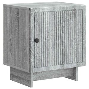 vidaXL Armadio da Notte Grigio Sonoma 43 x 34,5 x 50 cm