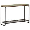 vidaXL Tavolo Consolle 110x35x75 cm in Legno Massello di Recupero