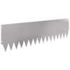 vidaXL Bordura per Prato 20 pcs 103 x 30 cm Acciaio Argento