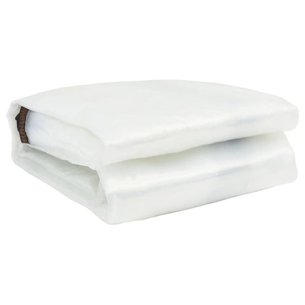 vidaXL Telone Trasparente con Occhielli 6x6 m in Polietilene