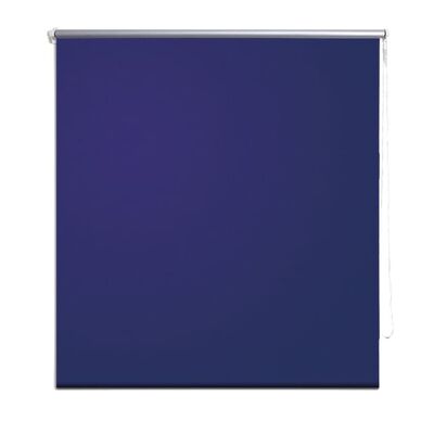 vidaXL Tenda a Rullo Oscurante 160 x 175 cm Blu Marino