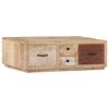 vidaXL Tavolino da Salotto 90x60x30 cm in Legno Massello di Mango