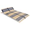 vidaXL Rete a Doghe 7 Zone senza Materasso con 42 Doghe 100x200 cm