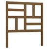 vidaXL Testiera per Letto ambra 81x4x104 cm in Legno Massello di Pino