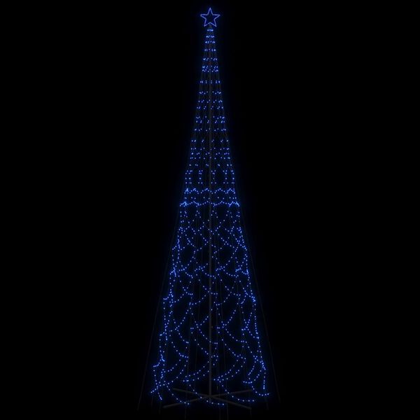vidaXL Albero di Natale a Cono Blu 3000 LED 230x800 cm