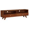 vidaXL Mobile Porta TV in Legno Massello di Recupero 140x30x40 cm