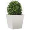 vidaXL Fioriere da Giardino 2 pz 40x40x40 cm in Acciaio Inox