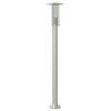 vidaXL Lampada da Terra per Esterni Argento 100 cm in Acciaio Inox