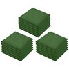 vidaXL Piastrelle Anticaduta 18 pz in Gomma 50x50x3 cm Verde
